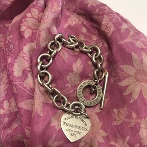 Return to Tiffany heart tag toggle bracelet -small